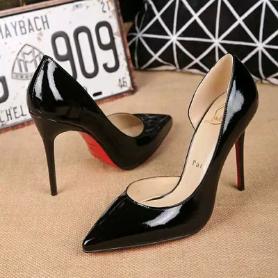 Christian Louboutin Shallow mouth stiletto heel Shoes Women--017